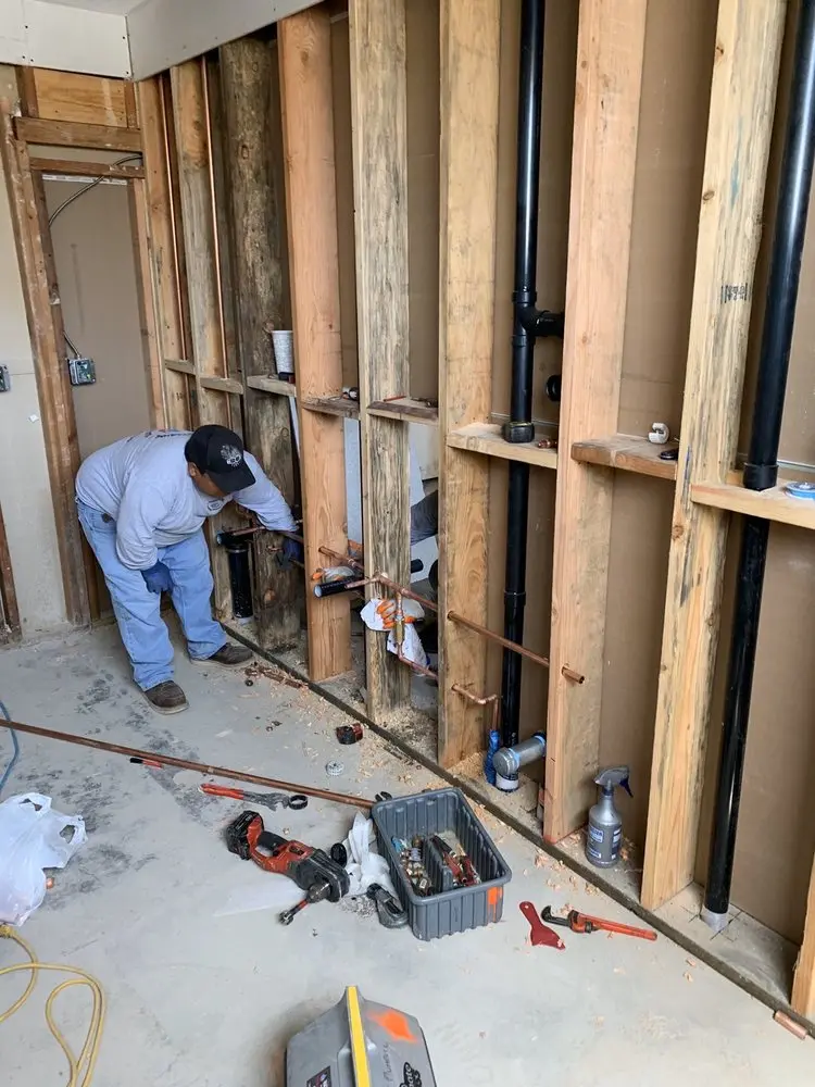 Commercial rough-in plumbing for Commercial Plumbing in Fair Oaks